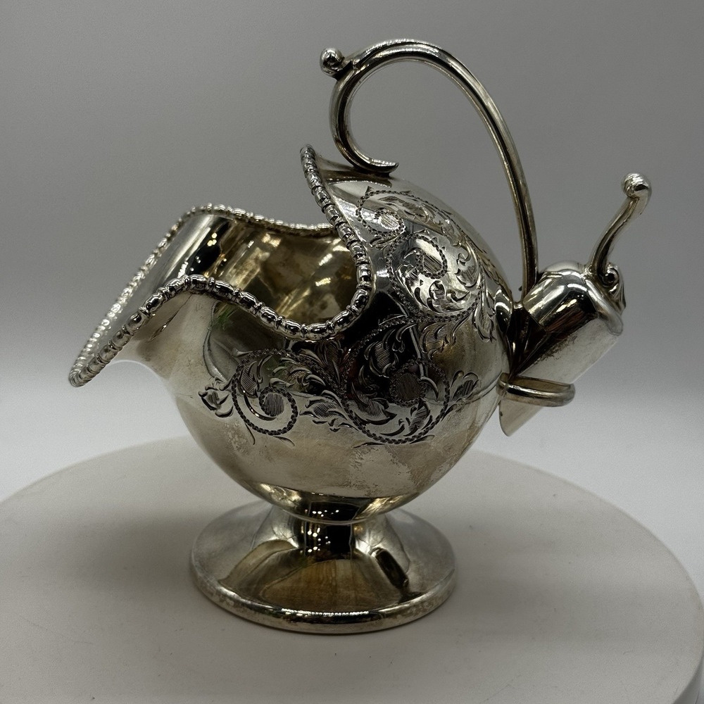Vintage Cooper Bros. Sheffield Silver Plated Sugar Scuttle & Scoop Silverplate